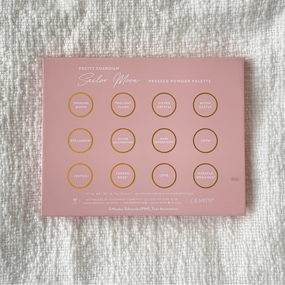 Colourpop x Sailor Moon Pretty Guardian Eyeshadow Palette - Picture 7 of 7